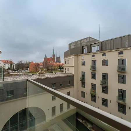 Alemlyn - Na Wyspie Slodowej, Z Balkonem I Pieknym Widokiem- Spaceapart Apartment Wroclaw