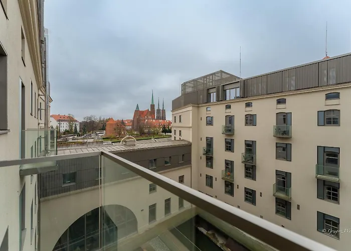 Alemlyn - Na Wyspie Slodowej, Z Balkonem I Pieknym Widokiem- Spaceapart Apartment Wroclaw